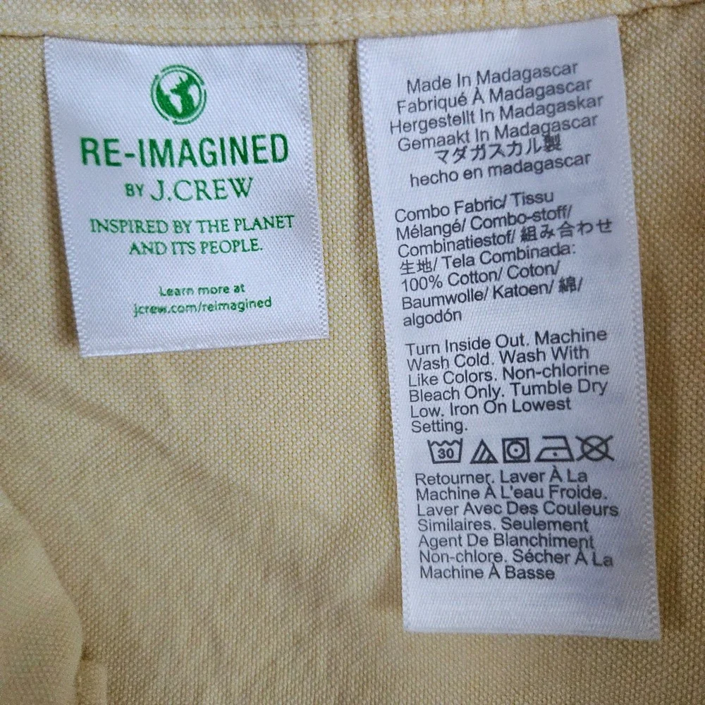 J. Crew measurements shoulders